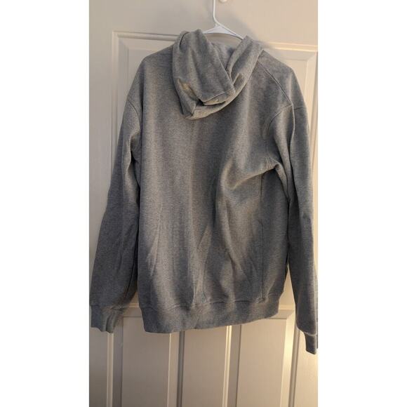 Paris Hoodie w/ Kangaroo Pocket w/ Red Writing, XL, Eiffel Tower Emblem, French - Picture 2 of 8